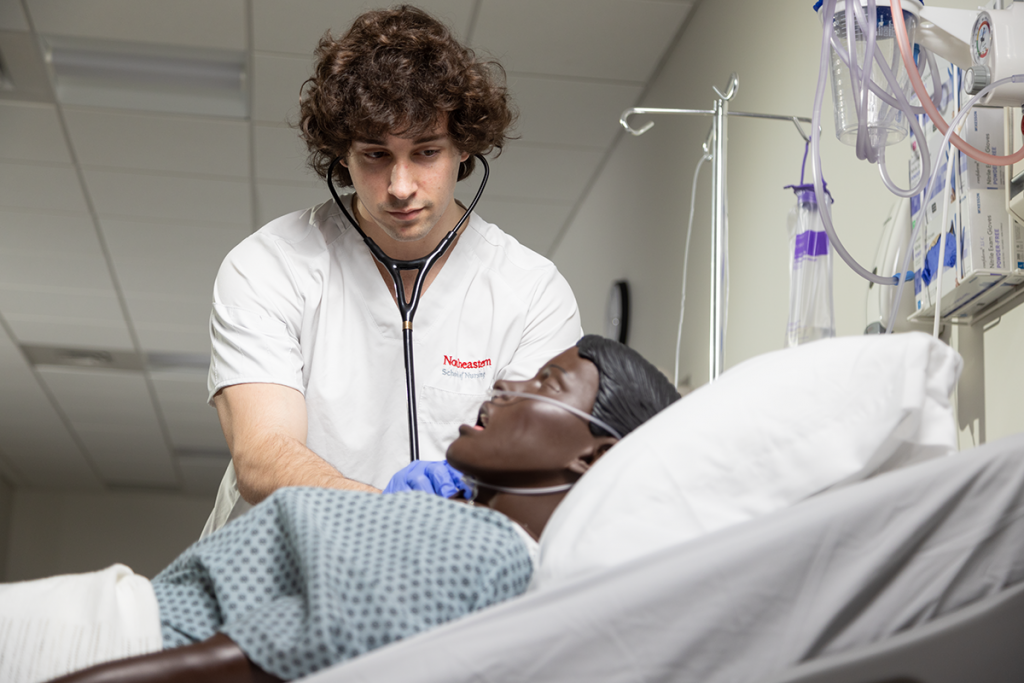 nurse with patient