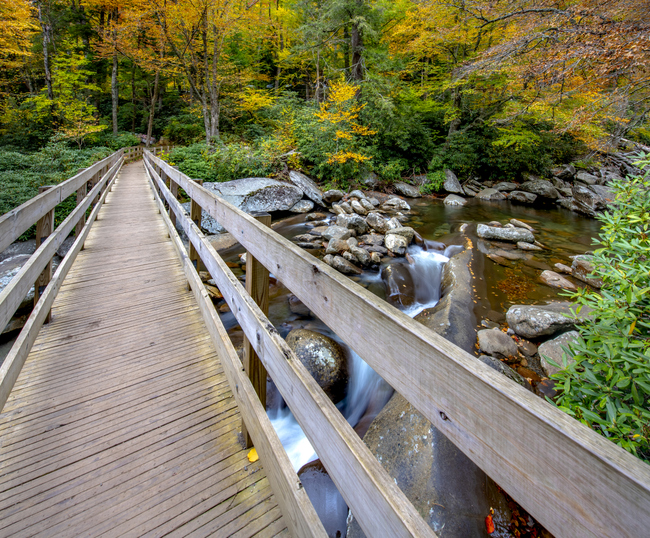 bridge over river